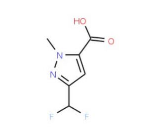 3-(Difluoromethyl)-1-methyl-1H-pyrazole-5-carboxylic acid - chemical structure image