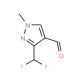 3-(Difluoromethyl)-4-formyl-1-methyl-1H-pyrazole (CAS 128225-66-1) - chemical structure image