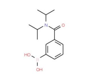3-(Diisopropylcarbamoyl)phenylboronic acid (CAS 850567-40-7) - chemical structure image