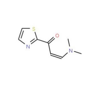 3-(Dimethylamino)-1-(1,3-thiazol-2-yl)-2-propen-1-one - chemical structure image