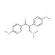 3-(Dimethylamino)-1,2-bis(4-methoxyphenyl)-2-propen-1-one (CAS 66521-59-3) - chemical structure image