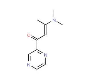 3-(Dimethylamino)-1-(2-pyrazinyl)-2-buten-1-one - chemical structure image