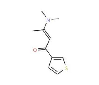 3-(Dimethylamino)-1-(3-thienyl)-2-buten-1-one - chemical structure image