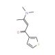3-(Dimethylamino)-1-(3-thienyl)-2-buten-1-one - chemical structure image