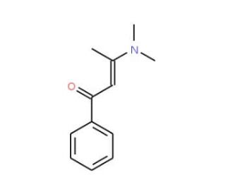 3-(Dimethylamino)-1-phenyl-2-buten-1-one (CAS 34523-87-0) - chemical structure image