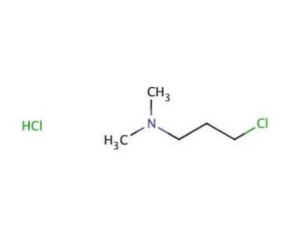 3-Dimethylamino-1-propyl chloride hydrochloride (CAS 5407-04-5) - chemical structure image