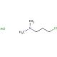 3-Dimethylamino-1-propyl chloride hydrochloride (CAS 5407-04-5) - chemical structure image