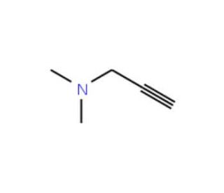 3-Dimethylamino-1-propyne (CAS 7223-38-3) - chemical structure image