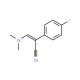 3-(Dimethylamino)-2-(4-fluorophenyl)acrylonitrile (CAS 320416-88-4) - chemical structure image