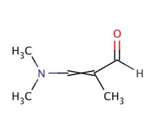 3-(Dimethylamino)-2-methyl-2-propenal (CAS 19125-76-9) - chemical structure image