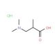 3-(Dimethylamino)-2-methylpropanoic acid hydrochloride - chemical structure image