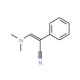 3-(Dimethylamino)-2-phenylacrylonitrile (CAS 18226-50-1) - chemical structure image