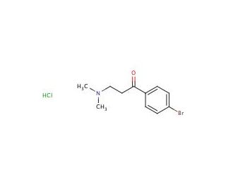 3-(Dimethylamino)-4&prime;-bromopropiophenone Hydrochloride (CAS 881-83-4) - chemical structure image