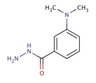 3-(dimethylamino)benzohydrazide (CAS 205927-64-6) - chemical structure image