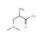 3-(Dimethylamino)-D-alanine (CAS 206559-98-0) - chemical structure image