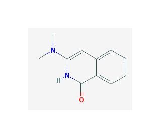 3-(dimethylamino)isoquinolin-1(2H)-one - chemical structure image