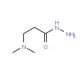 3-(dimethylamino)propanohydrazide (CAS 22636-79-9) - chemical structure image