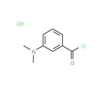 3-Dimethylaminobenzoyl chloride hydrochloride (CAS 117500-61-5) - chemical structure image