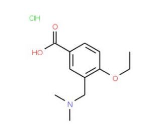 3-Dimethylaminomethyl-4-ethoxy-benzoic acid hydrochloride - chemical structure image