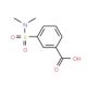 3-Dimethylsulfamoyl-benzoic acid (CAS 7326-73-0) - chemical structure image