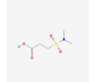 3-(dimethylsulfamoyl)propanoic acid - chemical structure image