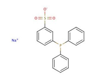 3-(Diphenylphosphino)benzenesulfonic acid sodium salt (CAS 63995-75-5) - chemical structure image