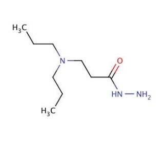 3-(Dipropylamino)propanohydrazide - chemical structure image