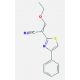 3-ethoxy-2-(4-phenyl-1,3-thiazol-2-yl)prop-2-enenitrile (CAS 709039-11-2) - chemical structure image