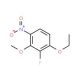 3-Ethoxy-2-fluoro-6-nitroanisole (CAS 1072945-58-4) - chemical structure image