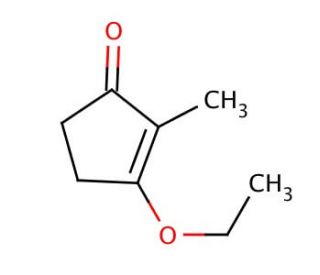 3-Ethoxy-2-methyl-2-cyclopenten-1-one (CAS 25112-86-1) - chemical structure image