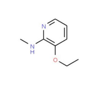 3-Ethoxy-2-(methylamino)pyridine (CAS 912761-74-1) - chemical structure image