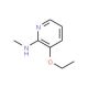 3-Ethoxy-2-(methylamino)pyridine (CAS 912761-74-1) - chemical structure image