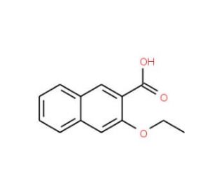 3-ethoxy-2-naphthoic acid (CAS 54245-36-2) - chemical structure image