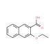 3-ethoxy-2-naphthoic acid (CAS 54245-36-2) - chemical structure image