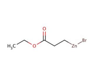 3-Ethoxy-3-oxopropylzinc bromide solution (CAS 193065-68-8) - chemical structure image