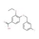 3-Ethoxy-4-[(3-fluorobenzyl)oxy]benzoic acid - chemical structure image