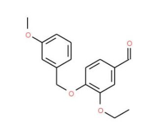 3-Ethoxy-4-[(3-methoxybenzyl)oxy]benzaldehyde - chemical structure image