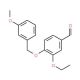 3-Ethoxy-4-[(3-methoxybenzyl)oxy]benzaldehyde - chemical structure image