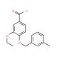 3-ethoxy-4-[(3-methylbenzyl)oxy]benzoyl chloride - chemical structure image