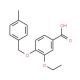 3-Ethoxy-4-[(4-methylbenzyl)oxy]benzoic acid - chemical structure image