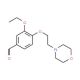 3-Ethoxy-4-(2-morpholin-4-ylethoxy)benzaldehyde - chemical structure image