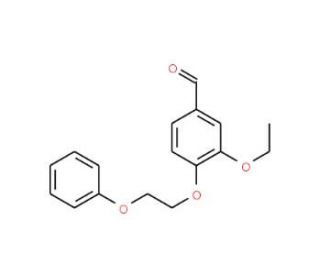 3-Ethoxy-4-(2-phenoxy-ethoxy)-benzaldehyde - chemical structure image