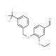 3-Ethoxy-4-{[3-(trifluoromethyl)benzyl]-oxy}benzaldehyde - chemical structure image