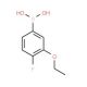 3-Ethoxy-4-fluorobenzeneboronic acid (CAS 900174-65-4) - chemical structure image