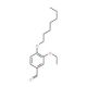 3-ethoxy-4-(heptyloxy)benzaldehyde - chemical structure image