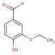 3-Ethoxy-4-hydroxybenzaldehyde (CAS 121-32-4) - chemical structure image