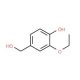 3-Ethoxy-4-hydroxybenzyl alcohol (CAS 4912-58-7) - chemical structure image