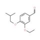 3-Ethoxy-4-isobutoxy-benzaldehyde (CAS 93567-91-0) - chemical structure image
