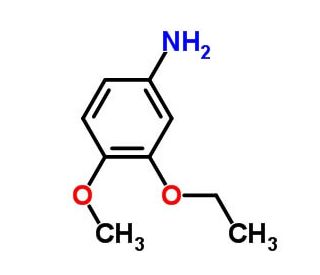 3-ethoxy-4-methoxyaniline - chemical structure image