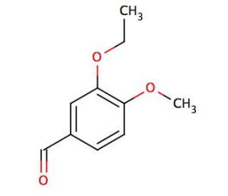 3-Ethoxy-4-methoxybenzaldehyde (CAS 1131-52-8) - chemical structure image